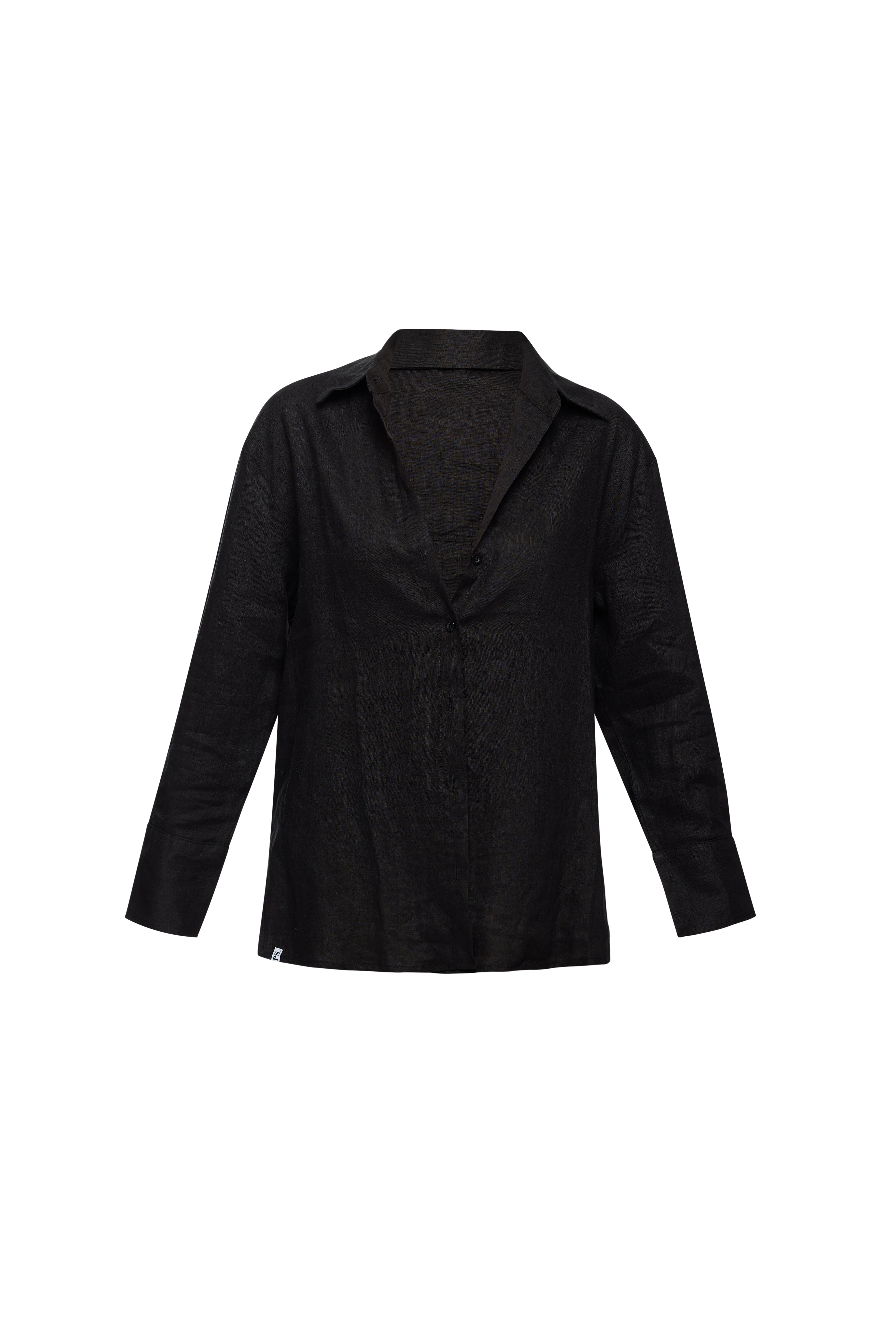 Linen Long-Sleeve Shirt