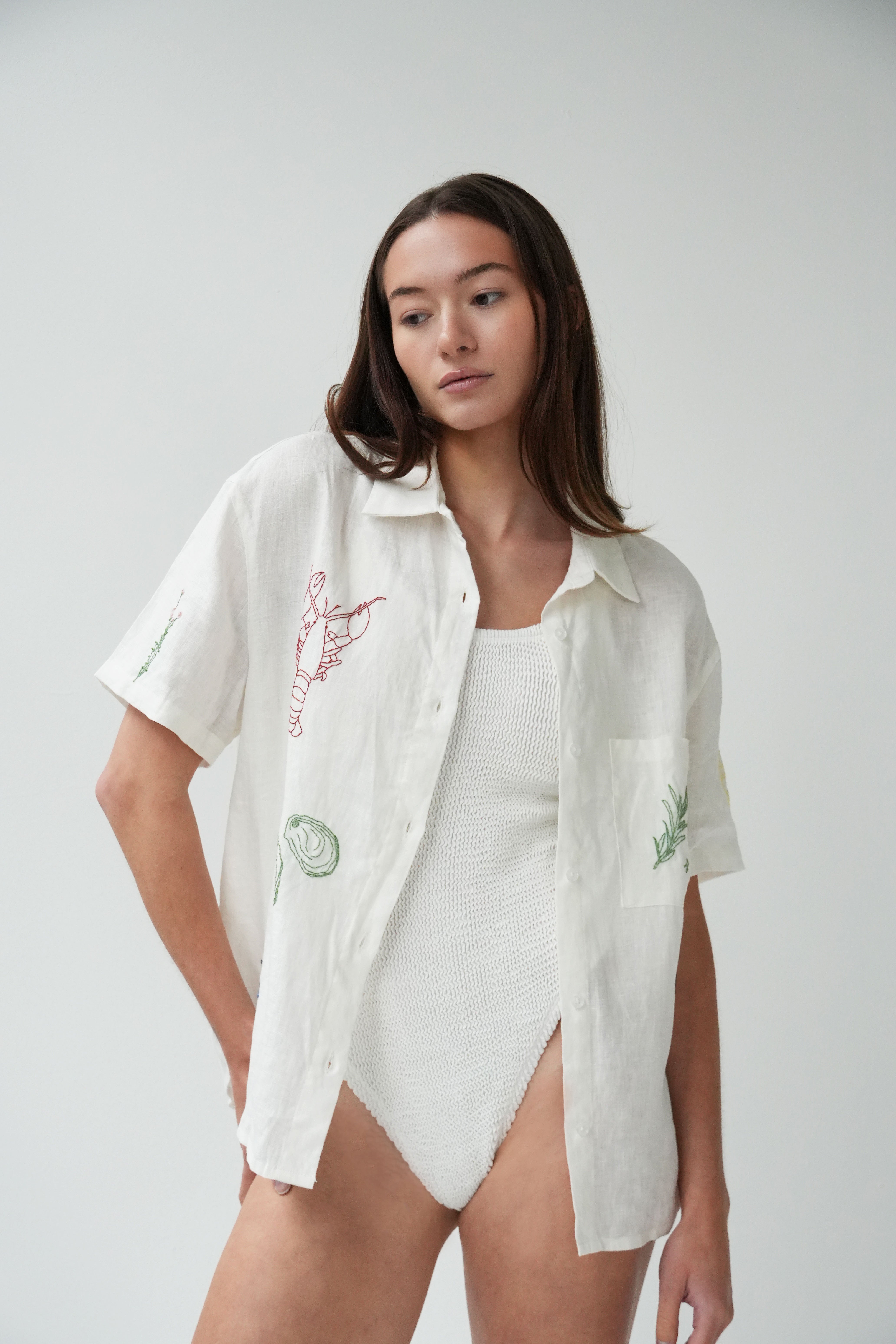 Linen Short-Sleeve Shirt