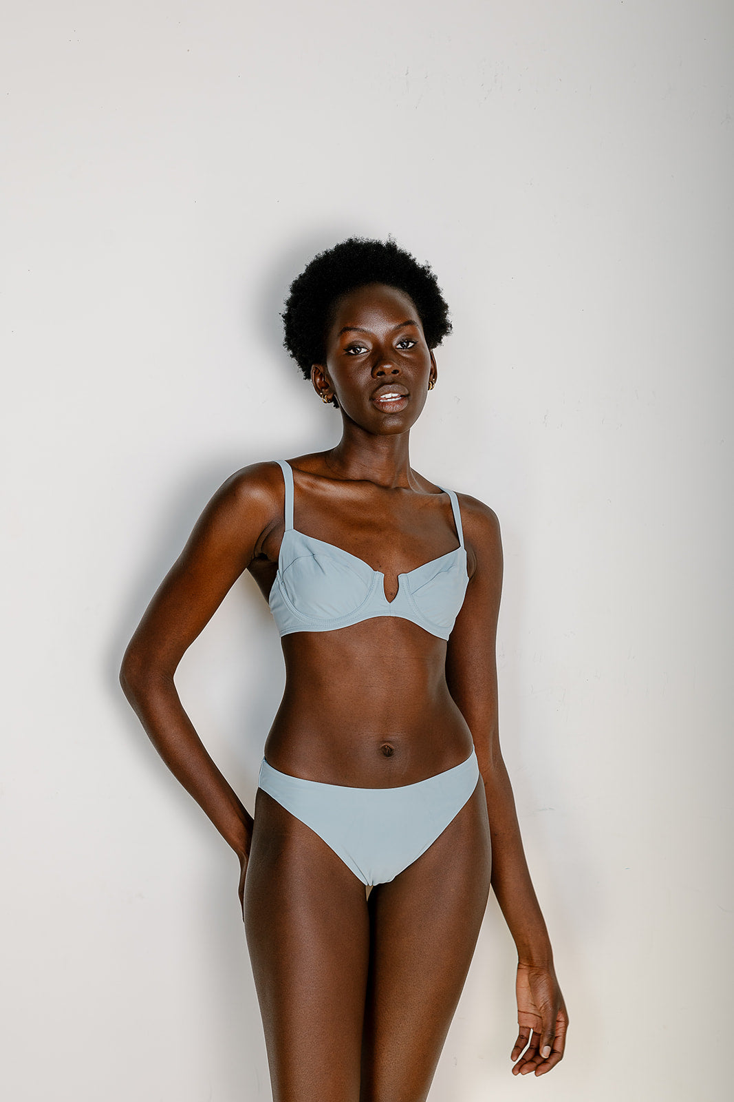 prairie swim seaglass blue chic demi cup underwire bikini top canadian brand luxe classic swimwear