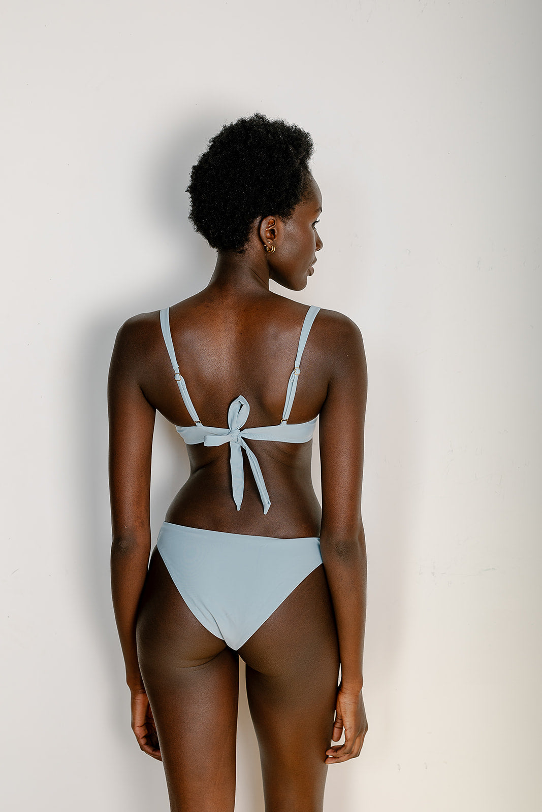 prairie swim seaglass blue high hip bikini bottom canadian brand luxe classic swimwear