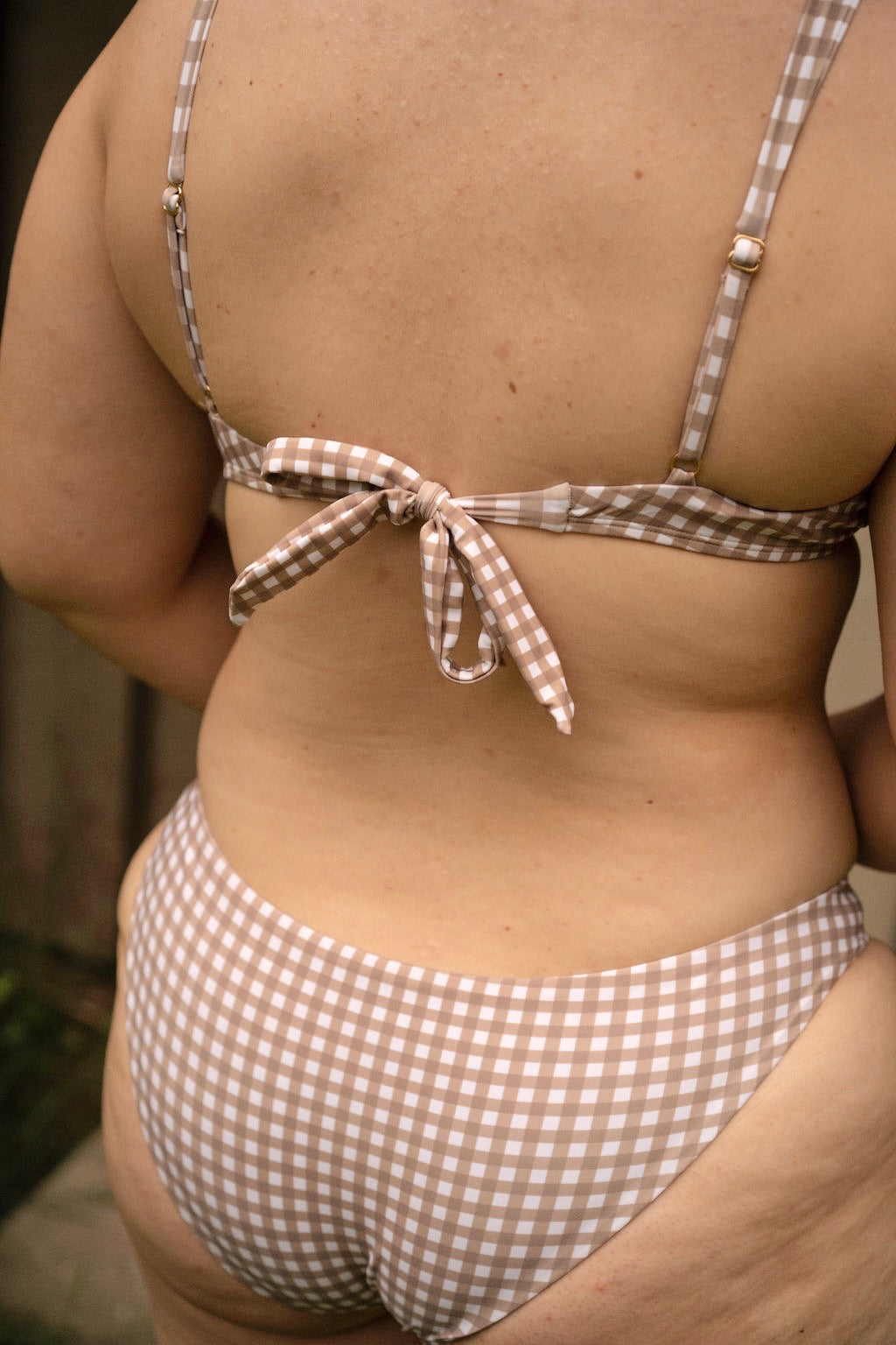 Moraine Bikini Bottom - Summer Gingham