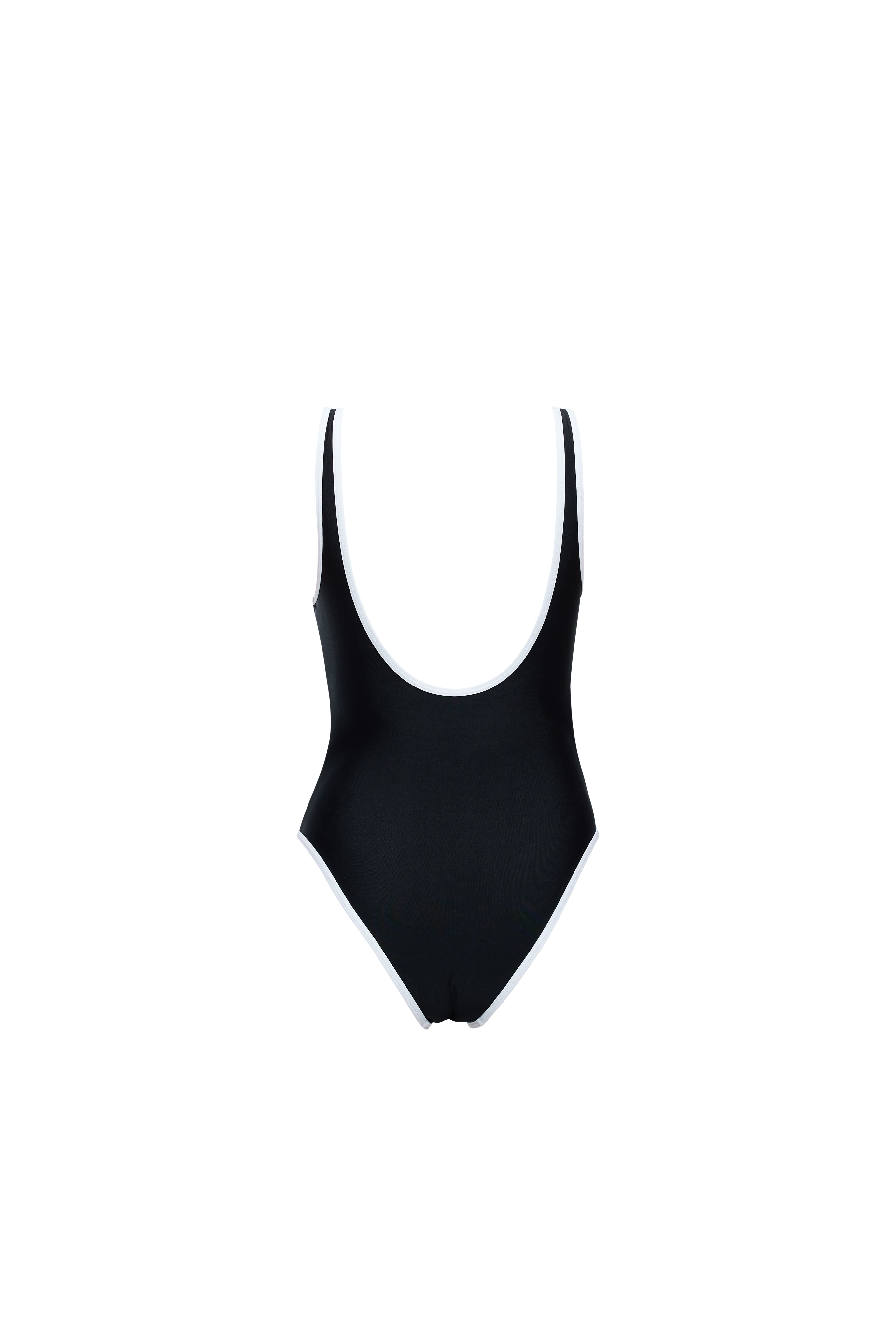 Palm Beach One Piece - Black & White