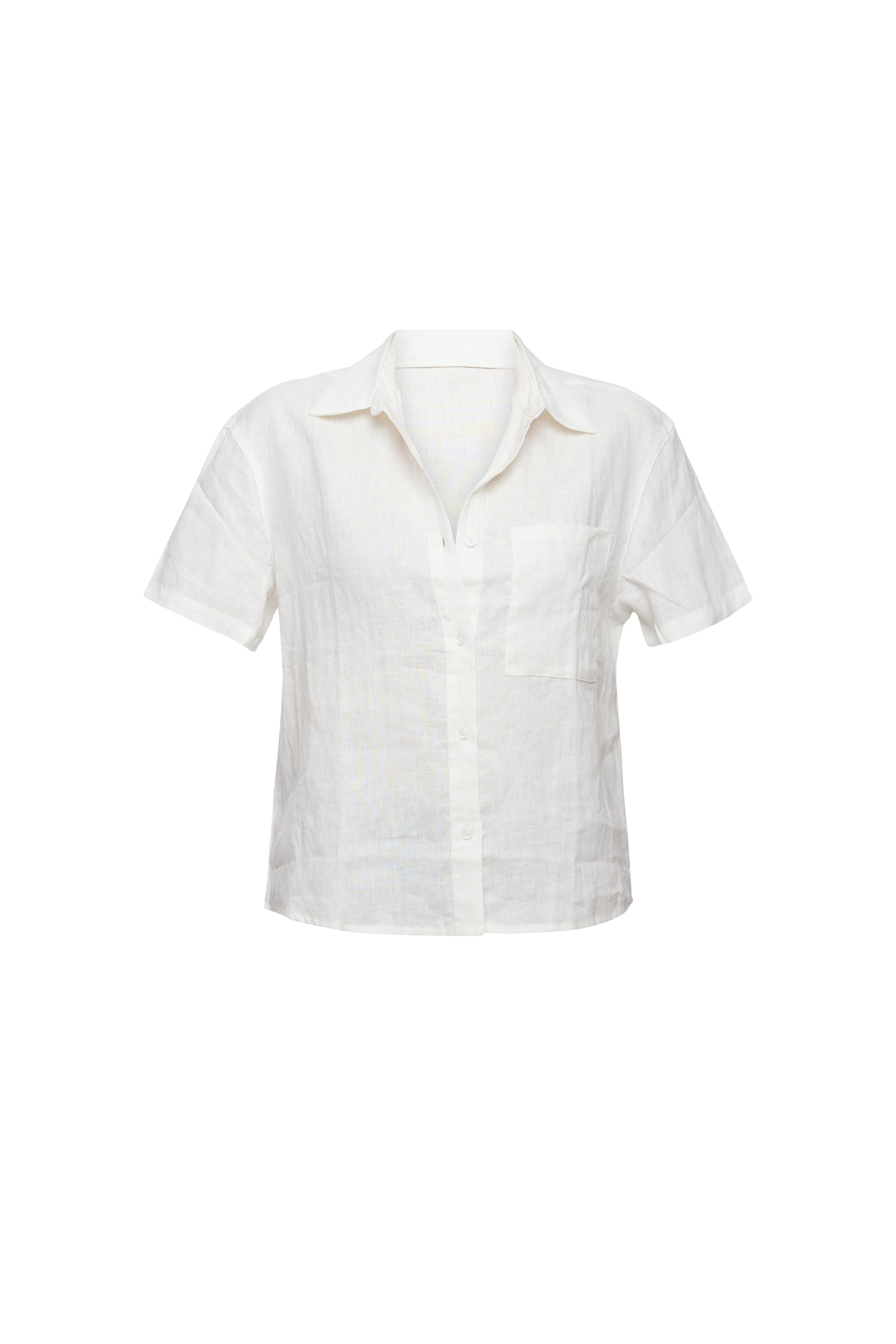 Linen Short-Sleeve Shirt