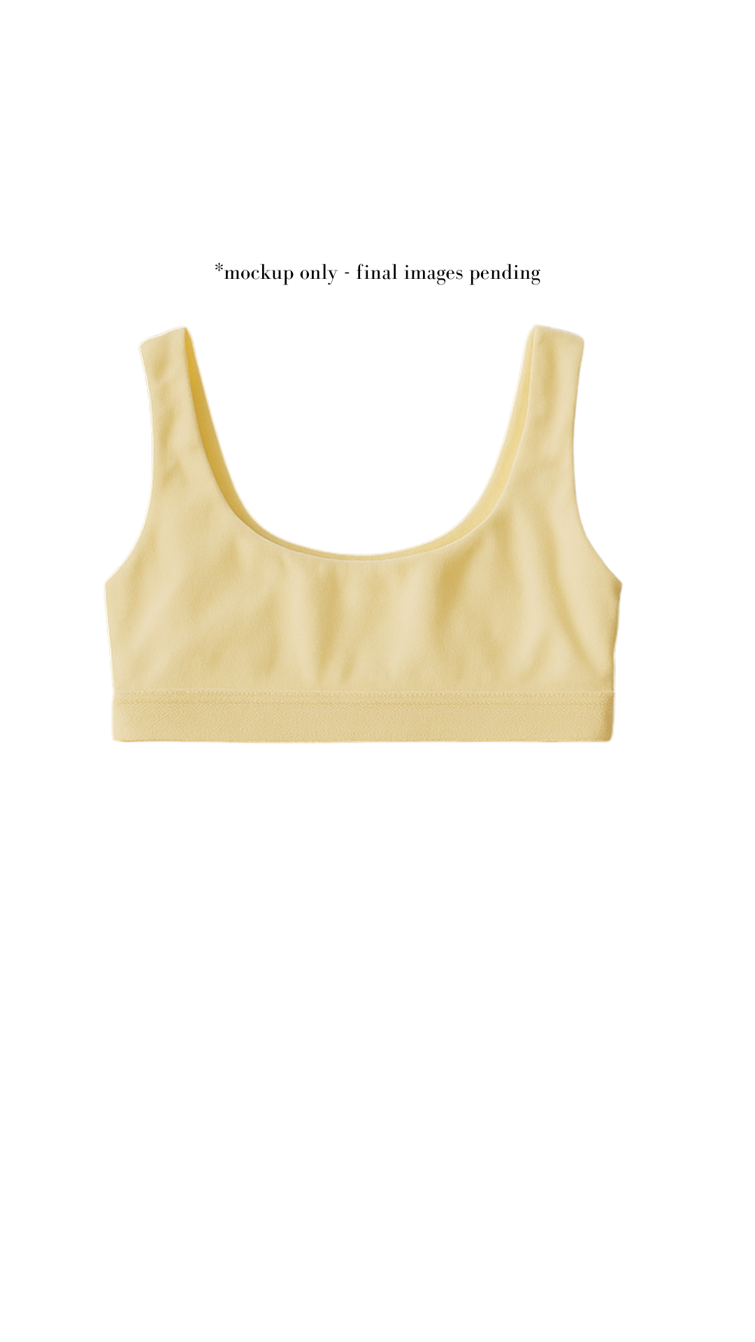 Butter Yellow Terry Top