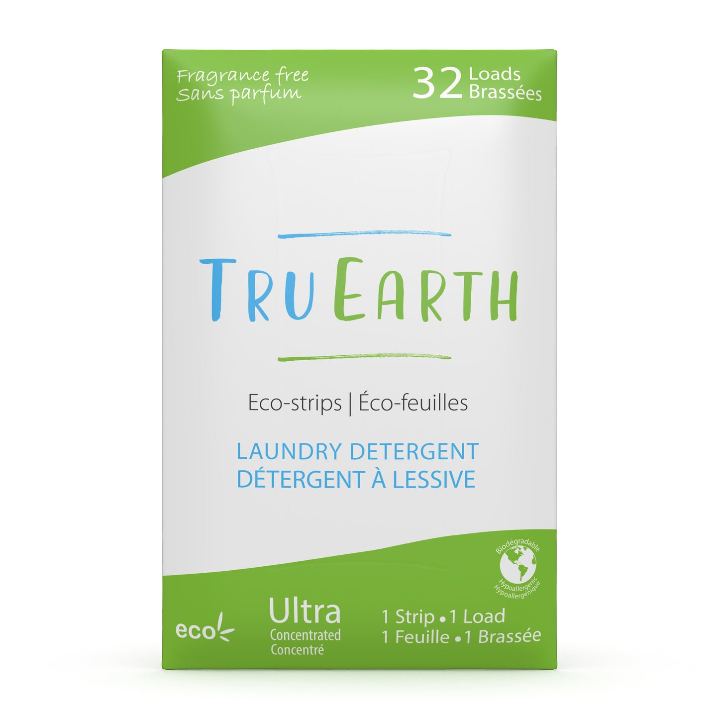 Tru Earth Eco-Strips Laundry Detergent - Fragrance Free